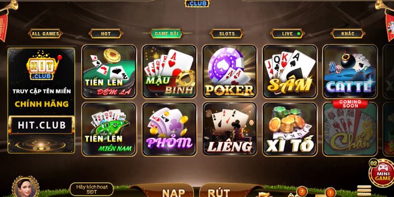 Tiến lên đếm lá Hit Club: Trải nghiệm game hot bậc nhất 2025 1 Tổng quan về trò tiến lên đếm lá mới nhất